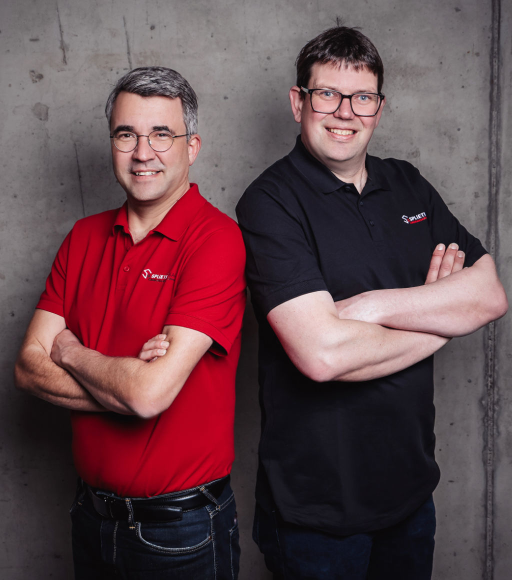 Robert und Simon Splietker Bau Vertrauen