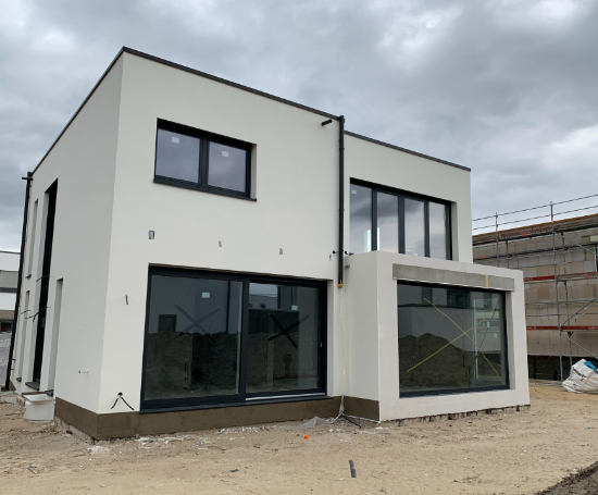 Splietker Bau Musterhaus Baustellenbesichtigung